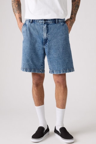 Bermuda in jeans - Blu