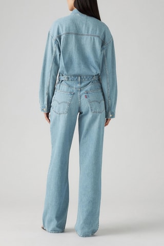 Tuta in jeans - Celeste