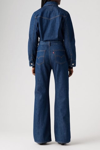 Tuta in jeans Western - Navy