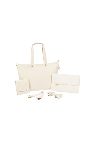 Totebag en Etui - Ecru