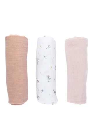 Biologisch Katoenen 3 Babydoekjes - Vanaf de Geboorte