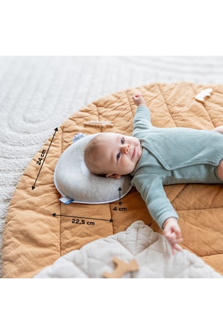 Biologisch Katoenen Hoofdsteun - 0 t/m 3 maanden - 25,5 x 23 x 4,5 cm