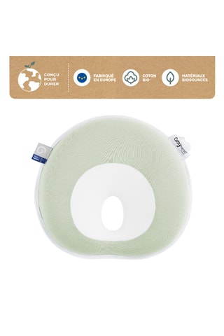 Biologisch Katoenen Hoofdsteun - 0 t/m 3 maanden - 25,5 x 23 x 4,5 cm