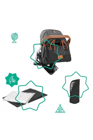 Luiertas Pocketstyle - Zwart