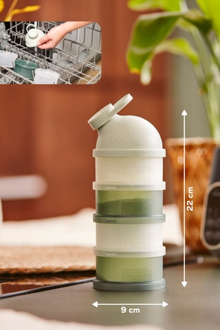 Doseerbakje zonder BPA - Lichtgroen - Vanaf de Geboorte