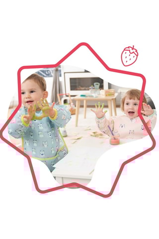 Slabbetje met Lange Mouwen - Vanaf de Geboorte