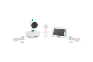 Babyfoon met video, 360° motorisch, met nachtlampje YOO Moov