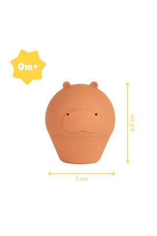 4 Silicone Badspeeltjes - Vanaf de Geboorte