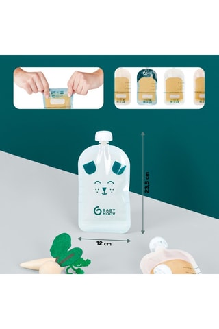 20 Herbruikbare Flessen zonder BPA - 20 x 150 ml - Vanaf 4 maanden