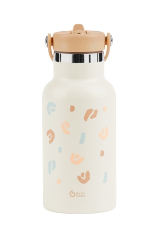 Roestvrijstalen en Silicone Thermosbidon met Rietje - 35 cl - Vanaf 12 maanden