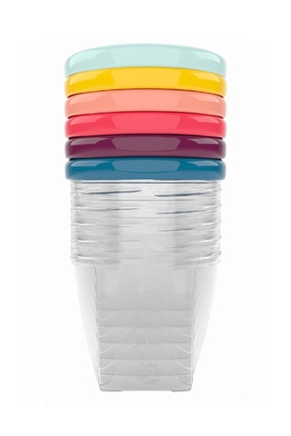 6 Potjes met Schaalverdeling zonder BPA Babydols - 6 x 250 ml