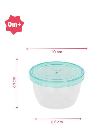 5 Bewaarbakjes badabowls 5 x 250 ml