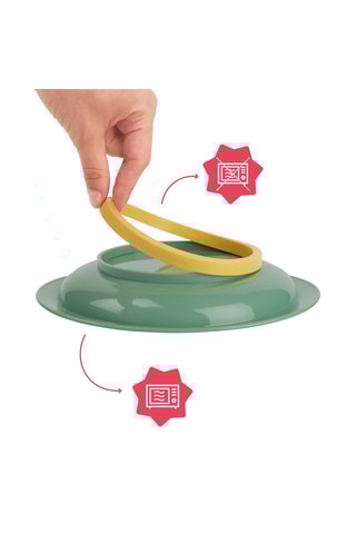 3 borden zonder BPA - 18 x 20,5 x 2,4 cm - Vanaf 12 maanden