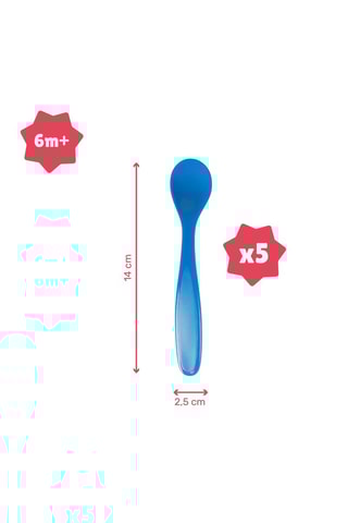 5 BPA-vrije Soepele Lepels - Vanaf 4 maanden