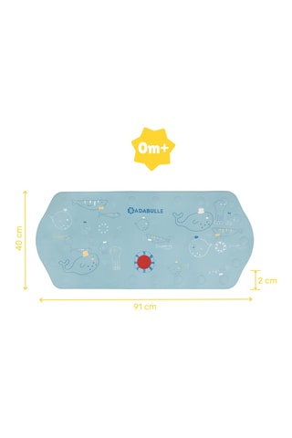 Badmat - Hemelsblauw - 91 x 40 x 2 cm - Vanaf de Geboorte