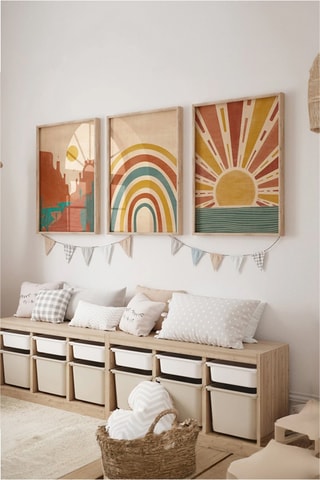 3 tableaux - 33 x 48 cm