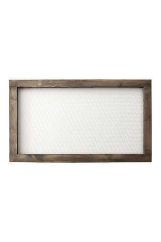 Cadre photo en bois - 100 x 60 cm - Naturel