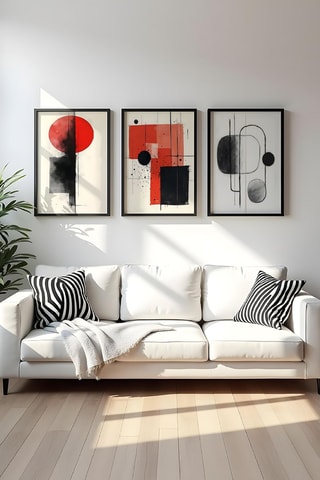 3 tableaux - 50 x 70 cm