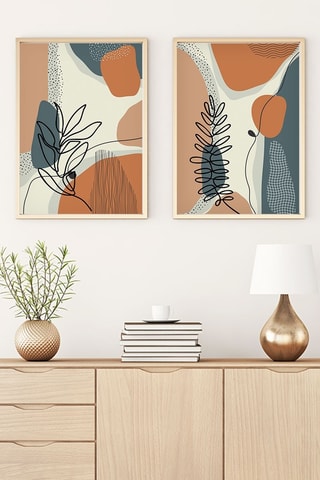 2 tableaux  - 50 x 70 cm