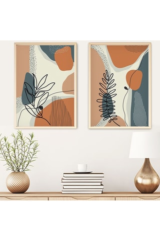 2 tableaux  - 50 x 70 cm