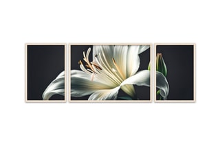 Triptyque en bois massif