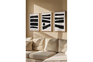 3 tableaux en bois - 50 x 70 cm