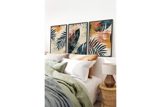 3 tableaux Yuhu - 35 x 50 cm