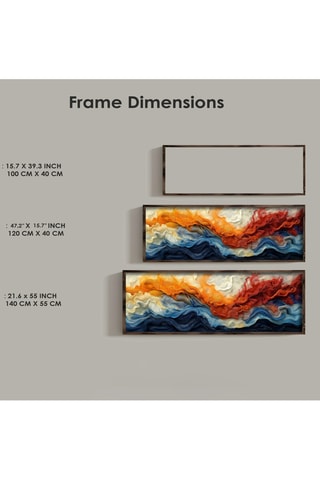 Quadro - 40 x 120 cm