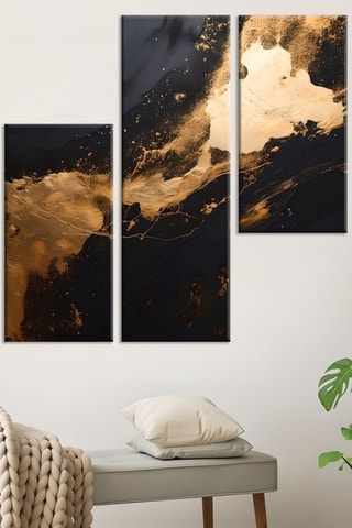 Triptyque - 2 x 20 x 40 cm et 20 x 60 cm