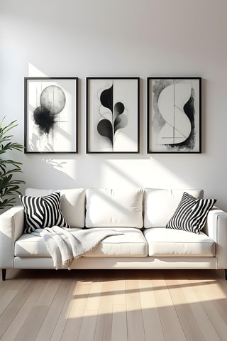 3 tableaux - 50 x 70 cm