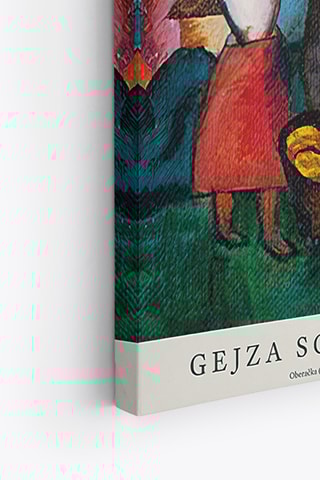 3 tableaux ‘’Hlava muza’’, ‘’Z pase’’ et ‘’Oberacka’’ Gejza Schiller - 40 x 60 cm