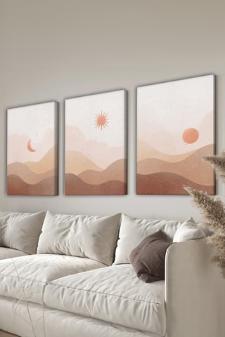 3 tableaux - 50 x 70 cm