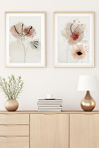 2 tableaux  - 50 x 70 cm