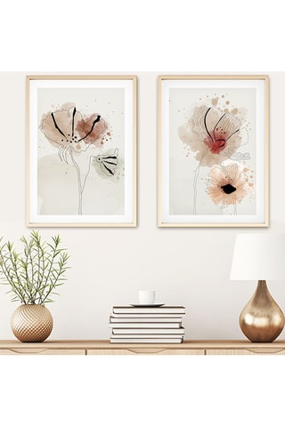 2 tableaux  - 50 x 70 cm