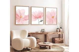 3 tableaux 70 x 50 cm