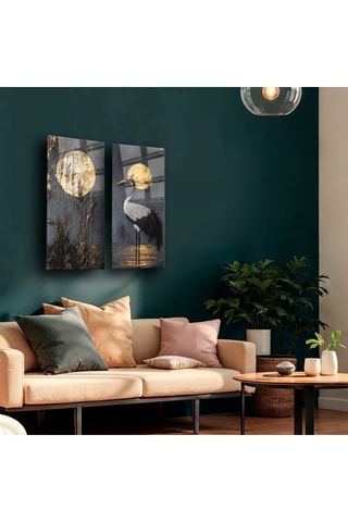 Dittico in vetro temprato - 73 x 70 cm