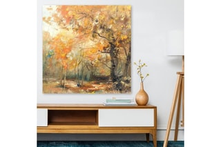 Tableau en bois - 140 x 140 cm