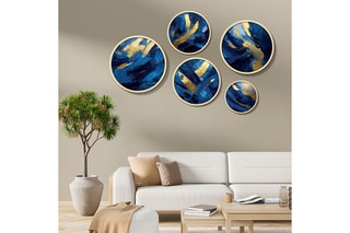 5 tableaux en bois massif Yats