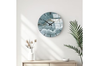 Horloge - 40 cm - Bleu