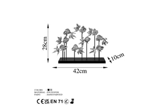 Sculpture Fish Argenté