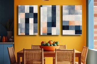 3 tableaux - 45 x 70 cm