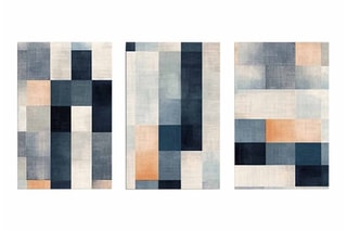 3 tableaux - 45 x 70 cm