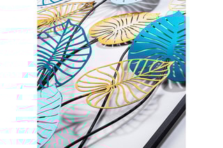 Décoration murale Atmi 2 Bleu et jaune