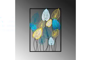 Décoration murale Atmi 2 Bleu et jaune