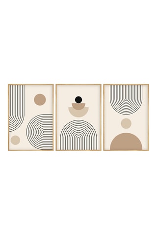 3 tableaux Huhu - 50 x 70 cm