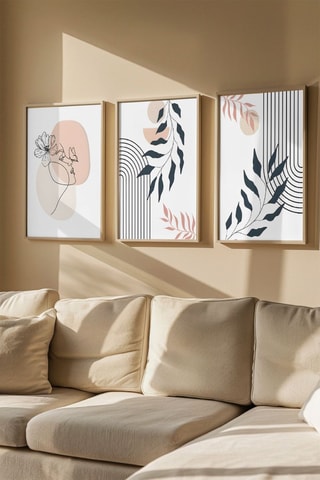 3 tableaux - 3 x (33 x 48 cm)