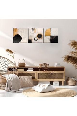 3 tableaux - 30 x 30 cm