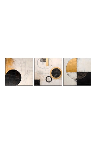 3 tableaux - 30 x 30 cm