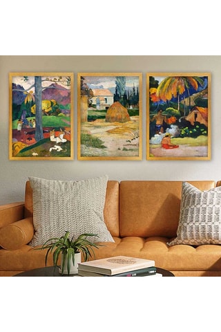 3 tableaux - 35 x 45 cm