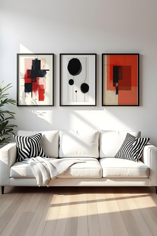 3 tableaux - 50 x 70 cm